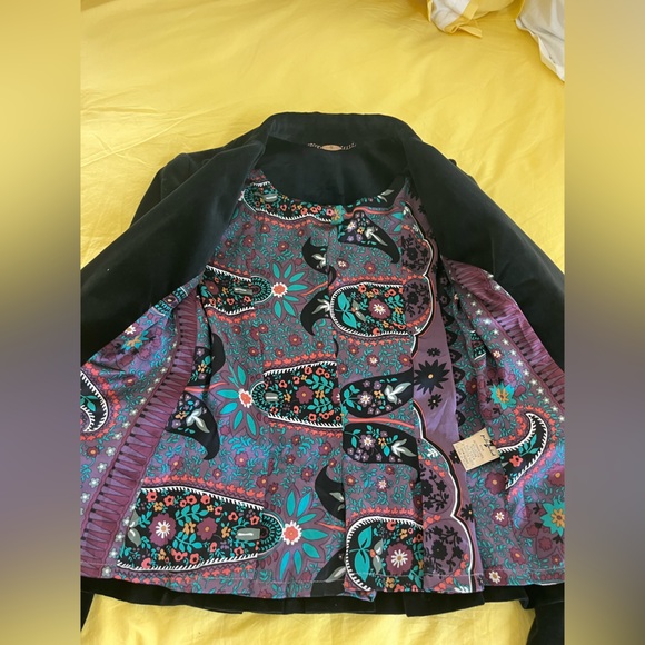 7 For All Mankind Velvet Jacket - Picture 4 of 8